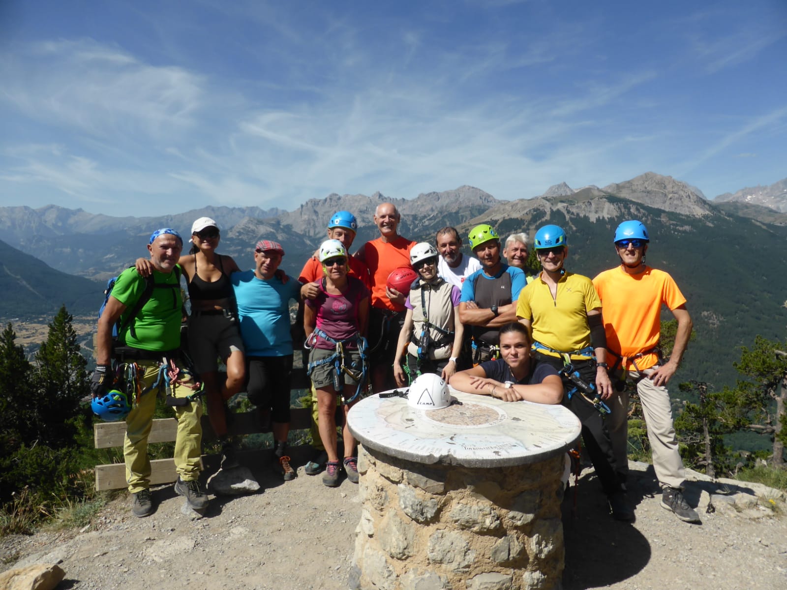 19 luglio 2026 in cima alla Ferrata della Croix de Toulouse